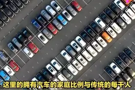 全球部分国家拥有汽车的家庭比例，越南2%，印度7%，中国呢 #