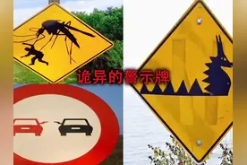 盘点全球诡异的警示牌，每个警示牌的背后，都有一个古怪的传说！视频封面