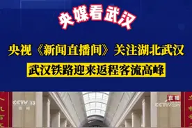 央媒看武汉：央视《新闻直播间》关注湖北武汉，武汉铁路迎来返程客流高峰视频封面