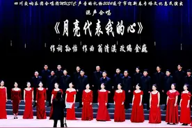 混声合唱:《月亮代表我的心》作词：孙怡 作曲:翁清溪 改编:视频封面