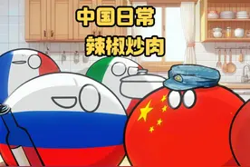 【波兰球】中国日常，辣椒炒肉 #波兰球 #二次元原创 #搞笑动画视频封面