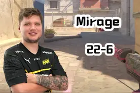 回归CS！s1mple打官匹恢复手感，Mirage (22-6) 2.19Rating POV |视频封面