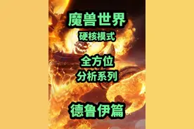 硬核模式全方位分析系列--德鲁伊篇 #魔兽世界 #魔兽世界怀旧服视频封面