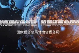 甘肃税务：税青稞在线答疑 税雷锋暖心帮办视频封面