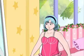 我从小就想成为人鱼公主，但我的同学却因为我肥胖的身材嘲笑我