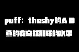 puff：theshy的A D甚至有乌兹的水平！ #theshy视频封面