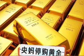 央妈连续两月停止黄金购买，预示着什么？ #热点 #甜妹 #可爱视频封面
