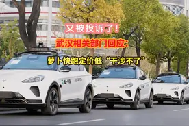 又被投诉！武汉回应萝卜快跑定价低：市场自由，我们无权干涉视频封面