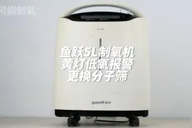 鱼跃5升制氧机亮黄灯低氧报警更换分子筛 #制氧机 #制氧分子筛视频封面