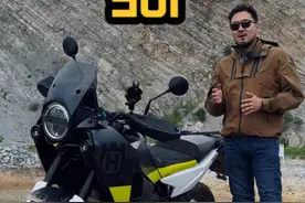 胡斯瓦纳901，复古穿越车主的最爱 #胡斯瓦纳901 #诺顿901 #ktm #复古车视频封面