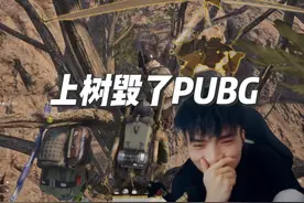 4个人，4台电脑，3棵树，1架飞机。 #pubg #绝地求生 #游戏日常视频封面