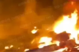 突发！美国“死神”无人机在伊拉克被击落，事发地周边地带围起警戒线视频封面