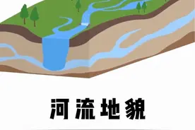 1分钟了解河流地貌 #地理 #知识分享 #河谷 #冲积平原视频封面