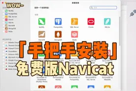 手把手安装免费版Navicat #mysql #navicat #数据库可视化