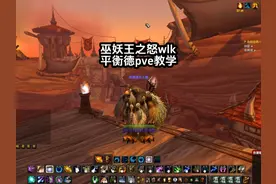 巫妖王之怒wlk平衡德(鸟德)pve天赋讲解以及手法操作教学