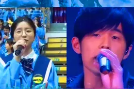 《青花瓷》青岛小学妹vs周董，同频段对比 #青岛大学毕业典礼 #刘晨阳 #周杰伦 #青花瓷 #眼镜妹视频封面