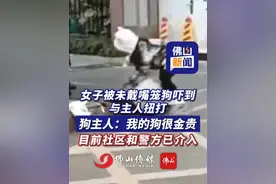 1月28日，四川成都，一女子被未戴嘴笼狗吓到与主人扭打，狗主人：我的狗很金贵！目前社区和警方已介入（编辑：小帅）#社会百态  #你怎么看视频封面