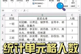统计单元格人数 视屏讲解如何使用函数统计单元格内人数，并且能自动更新 #excel技巧 #办公技巧视频封面