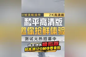 和平地铁可以用电脑玩啦 真的很爽 #和平精英地铁逃生视频封面