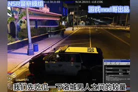 美警执法 我们在洛圣都做美国警察的第20天#艺术在抖音视频封面