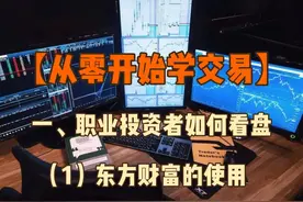【从零开始学交易】一、职业投资者如何看盘（1）东方财富的使用