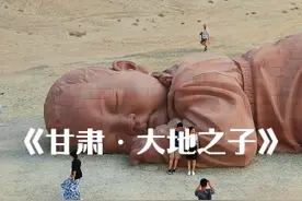 中国最孤独的孩子，以天为被，以地为床，独自在茫茫的戈壁滩上躺了7年之久，像是被丢弃的小可怜一样，看过的人都会被感动，你知道小男孩有着什么样的寓意吗？#大地之子 #旅行推荐官视频封面