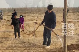 宁夏灵武市对国家能源集团宁夏煤业公司双马一矿与孙某供水纠纷所涉新种和拟种苗木已采取有效保护措施。#社会 #孙国友沙漠植树视频封面