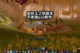 巫妖王之怒wlk版本平衡德pvp教学！ #贝鲁卡德鲁伊 #魔兽世界视频封面