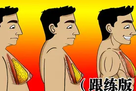 减掉脂肪胸必须要做的减脂训练（跟练版），有效改善脂肪胸部堆积