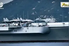 法新社滤镜下的山东舰到访香港，这才是航母的正确打开方式。