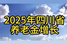 四川省养老金上调，养老生活更有保障！视频封面
