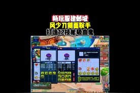 畅玩服建邺城，风少刀削面联手，打造12技能吸血鬼？#梦幻西游