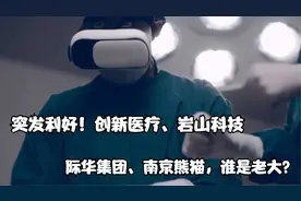 突发利好！创新医疗、岩山科技、际华集团、南京熊猫，谁是老大？