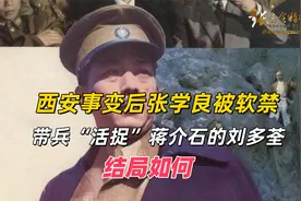 西安事变后张学良被软禁，带兵“活捉”蒋介石的刘多荃，结局如何视频封面