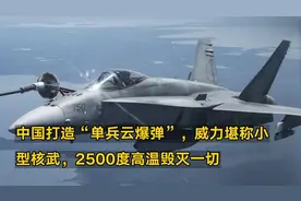 中国打造“单兵云爆弹”，威力堪称小型核武，2500度高温毁灭一视频封面