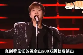 汪苏泷深圳演唱会八首串烧，天价版权费只为这15分钟