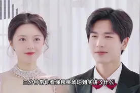 三分钟带你看懂张凌赫赵今麦新剧樱桃琥珀到底讲了什么？