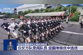 阅兵仪仗女兵身高173到180