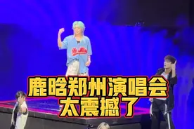 鹿晗郑州演唱会太震撼了！这才是年轻人该有的样子，充满激情活力