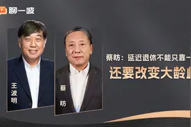 蔡昉：延迟退休不能只靠一纸文件，还要改变大龄歧视视频封面