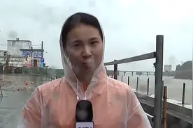 台风“丹娜丝”逼近 记者直击台州玉环：沿海风势雨势逐渐增强