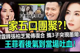 一家五口终于团聚！谢霆锋张柏芝惊传复合，携3子突现墨尔本！王视频封面