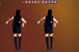 广场舞《唐人》动感DJ版，火爆流行舞，背面演示，好听极了