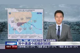 台风“韦帕”或于今天下午在广东沿海登陆 深中通道今起临时封闭