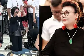 儿媳跪地磕头4下送别杨少华！与杨议分居10多年，这一拜给足脸面