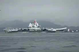 用法新社滤镜看山东舰访港，震撼效果直接上升一个等级