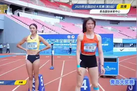 2025全国田径大奖赛青岛站100米栏决赛#林雨薇13.01摘金王者归来