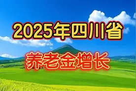 2025年四川省养老金增长，调整细则会是怎样的？工龄30年怎么涨？视频封面
