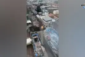 突发!泰国曼谷发生地陷50米深 9月24日早上7点13分在曼谷vajira医