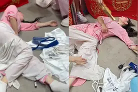 豫剧演员中暑演出2小时，刚谢幕就栽倒台下，知情人：气温近50度